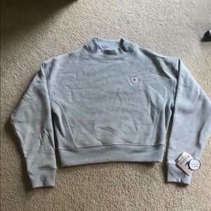 Brand new champion reverse weave crop sweatshirt